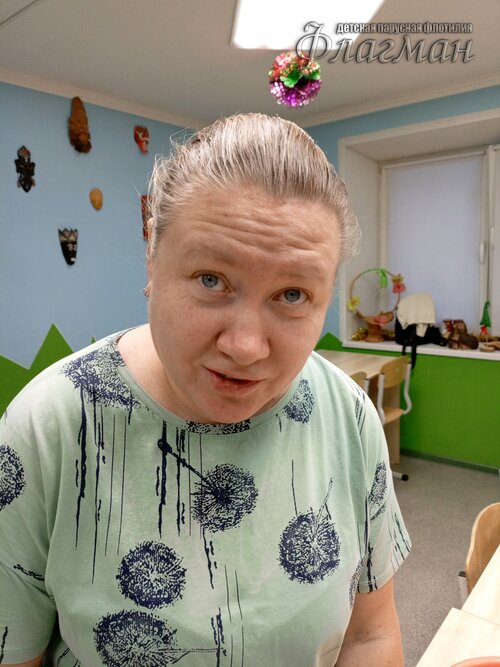 Занятиях в детском клубе «Флагман»